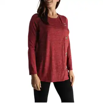 Giant Tiger lily morgan Women's Side Grommet Sweater Knit Top - S-XL offer