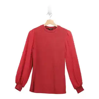 Giant Tiger lily morgan Women's Swiss Dot Top - S-XL offer