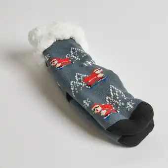 Giant Tiger Comfy Cozy Boy's Christmas Sherpa Socks - 8-10 offer