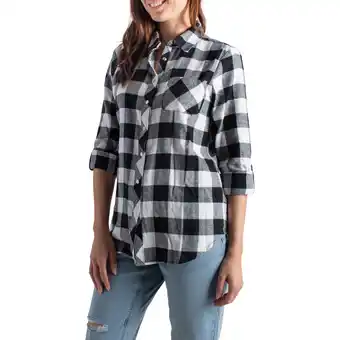 Giant Tiger mySTYLE Women's Plaid Snap Front Shirt - S-XL offer