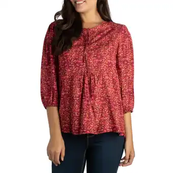Giant Tiger mySTYLE Printed Peasant Shirt - S-XL offer