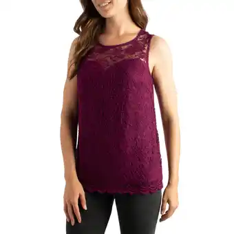 Giant Tiger lily morgan Women's Lace Top - S-XL offer