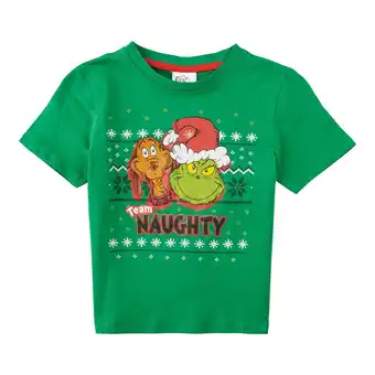 Giant Tiger Boy's Grinch T-Shirt - 2-6X offer
