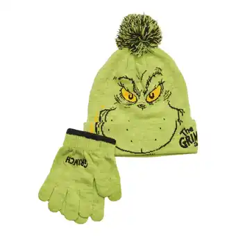 Giant Tiger The Grinch Boy's Gloves and Hat Set - 2pc. offer