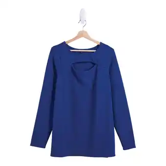 Giant Tiger lily morgan Women's Plus Peekaboo Top - 1X-3X offer