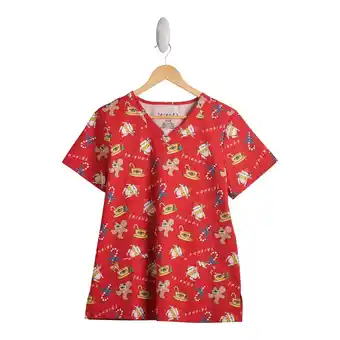 Giant Tiger Women's Licensed Friends Scrub Top - XS-XXL offer