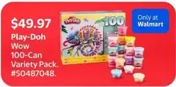 Walmart Play-Doh Wow 100-Can Variety Pack offer