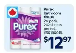 Walmart Purex Bathroom Tissue offer