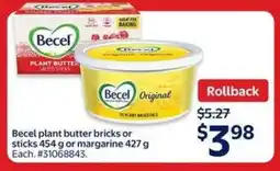 Walmart Becel Plant Butter or Margarine offer