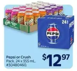 Walmart Pepsi or Crush Pack offer