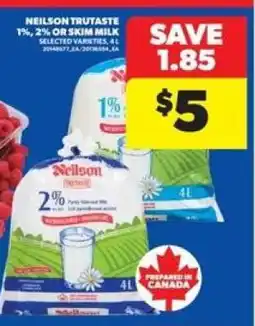 Real Canadian Superstore Neilson Trutaste Milk offer