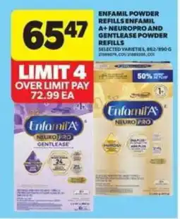 Real Canadian Superstore Enfamil Powder Refills offer