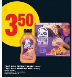 No Frills TACO BELL CREAMY SAUCE or TACO BELL REGULAR KITS offer