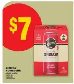 No Frills REMEDY Kombucha offer