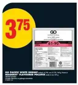 No Frills GO PACIFIC WHITE SHRIMP offer