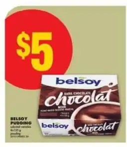 No Frills Belsoy Pudding offer