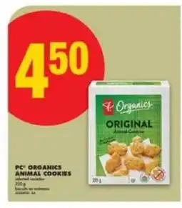No Frills PC Organics Animal Cookies offer