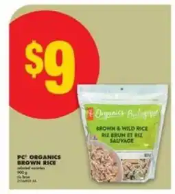 No Frills PC Organics Brown Rice offer