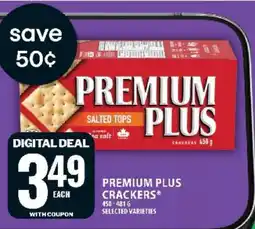 Food Basics PREMIUM PLUS CRACKERS offer