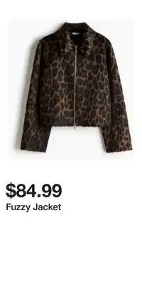 H&M Fuzzy Jacket offer