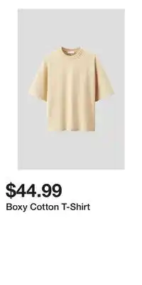 H&M Boxy Cotton T-Shirt offer