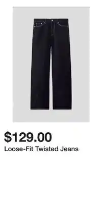 H&M Loose-Fit Twisted Jeans offer