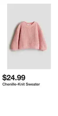 H&M Chenille-Knit Sweater offer