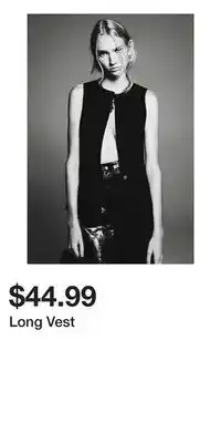 H&M Long Vest offer