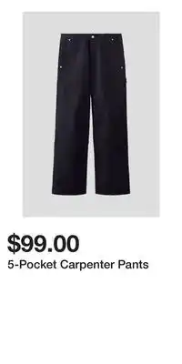 H&M 5-Pocket Carpenter Pants offer
