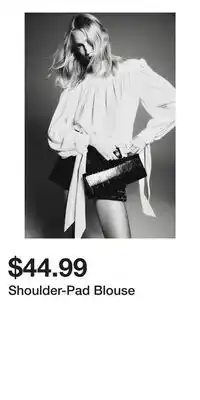 H&M Shoulder-Pad Blouse offer