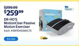 Walmart DR-HO'S MotionCiser Passive Motion Exerciser offer