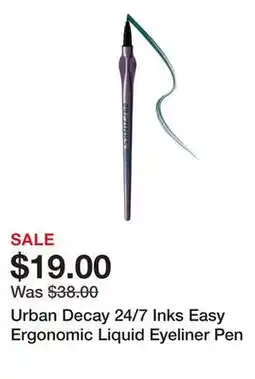 Sephora Urban Decay 24/7 Inks Easy Ergonomic Liquid Eyeliner Pen offer