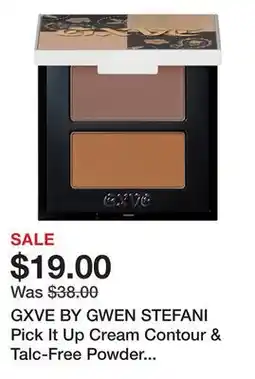 Sephora GXVE BY GWEN STEFANI Pick It Up Cream Contour & Talc-Free Powder Bronzer Duo offer