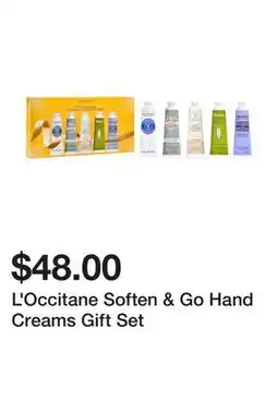 Sephora L'Occitane Soften & Go Hand Creams​ Gift Set offer