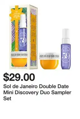 Sephora Sol de Janeiro Double Date Mini Discovery Duo Sampler Set offer