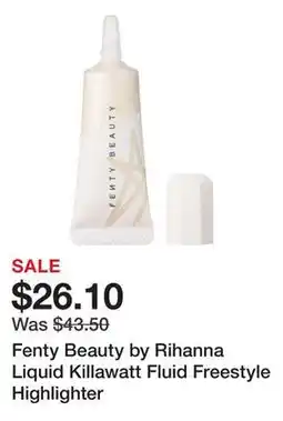 Sephora Fenty Beauty by Rihanna Liquid Killawatt Fluid Freestyle Highlighter offer