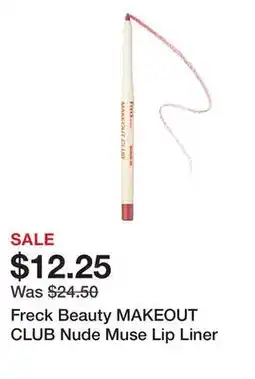 Sephora Freck Beauty MAKEOUT CLUB Nude Muse Lip Liner offer