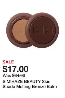 Sephora SIMIHAZE BEAUTY Skin Suede Melting Bronze Balm offer