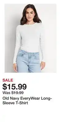 Old Navy Old Navy EveryWear Long-Sleeve T-Shirt offer