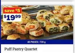 M & M Food Market Puff Pastry Quartet offer