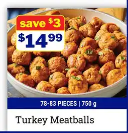 M & M Food Market Turkey Meatballs offer