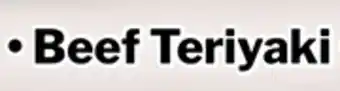 M & M Food Market Beef Teriyaki offer