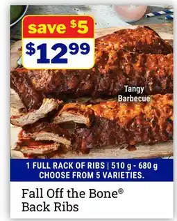 M & M Food Market Fall Off the Bone Back Ribs offer