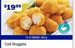 M & M Food Market Cod Nuggets offer