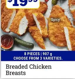 M & M Food Market Breaded Chicken Breasts offer