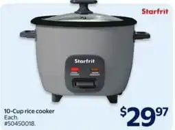 Walmart Starfrit 10-Cup rice cooker offer