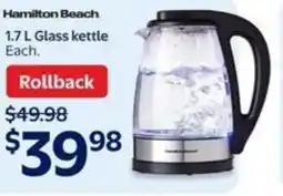 Walmart Hamilton Beach offer