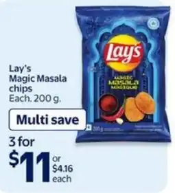 Walmart Lay's Magic Masala chips offer