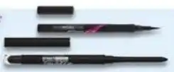 Walmart Maybelline Master Precise All Day liquid eyeliner or Tattoo Studio smoky gel pencil eyeliner offer