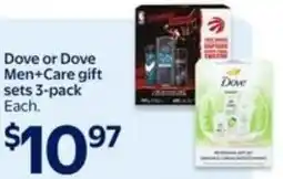 Walmart Dove or Dove Men+Care gift offer